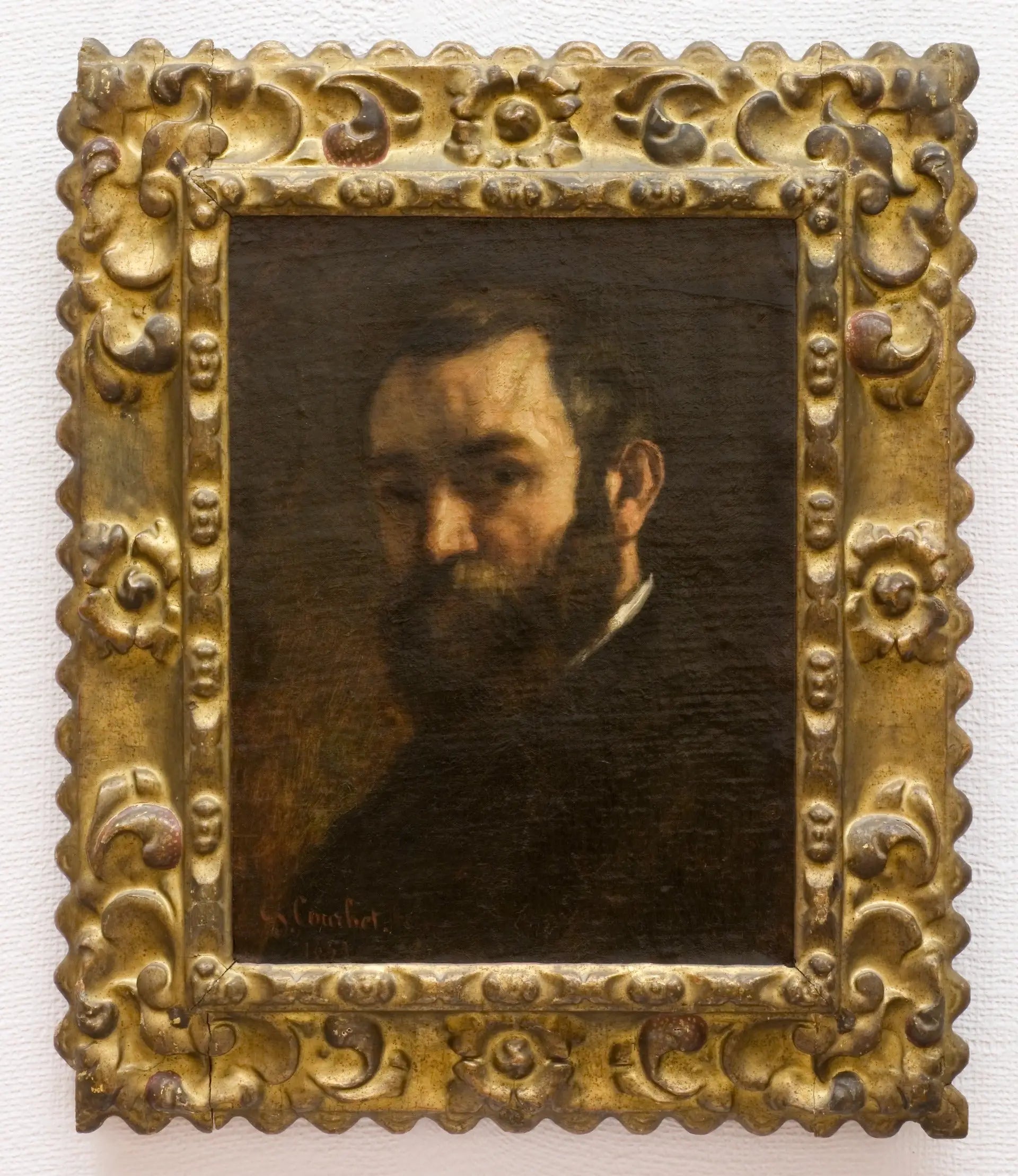 Portrait d’homme - Gustave Courbet - Alpha Reproduction