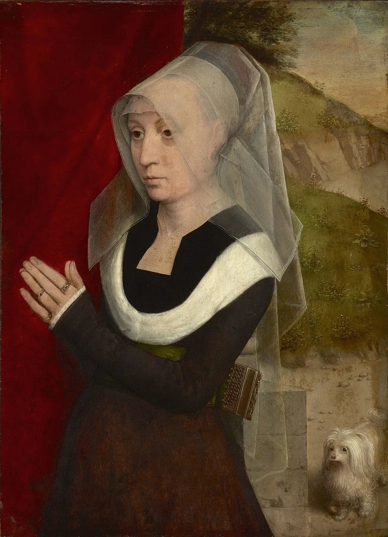 Portret van een donor - Hans Memling