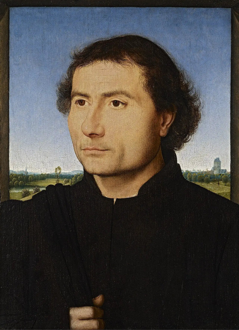 Portret van een man - Hans Memling