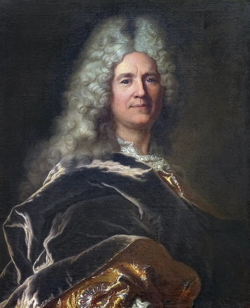 Portret van Guillaume IV Castanier - Hyacinthe Rigaud
