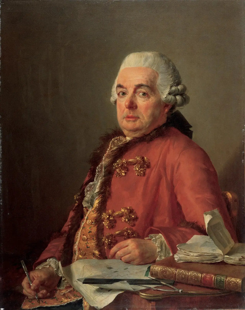 Portret van Jacques-François Desmaisons - Jacques-Louis David