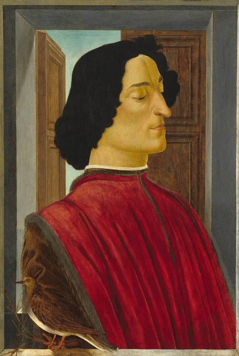 Portret van Julien de Médicis - Sandro Botticelli