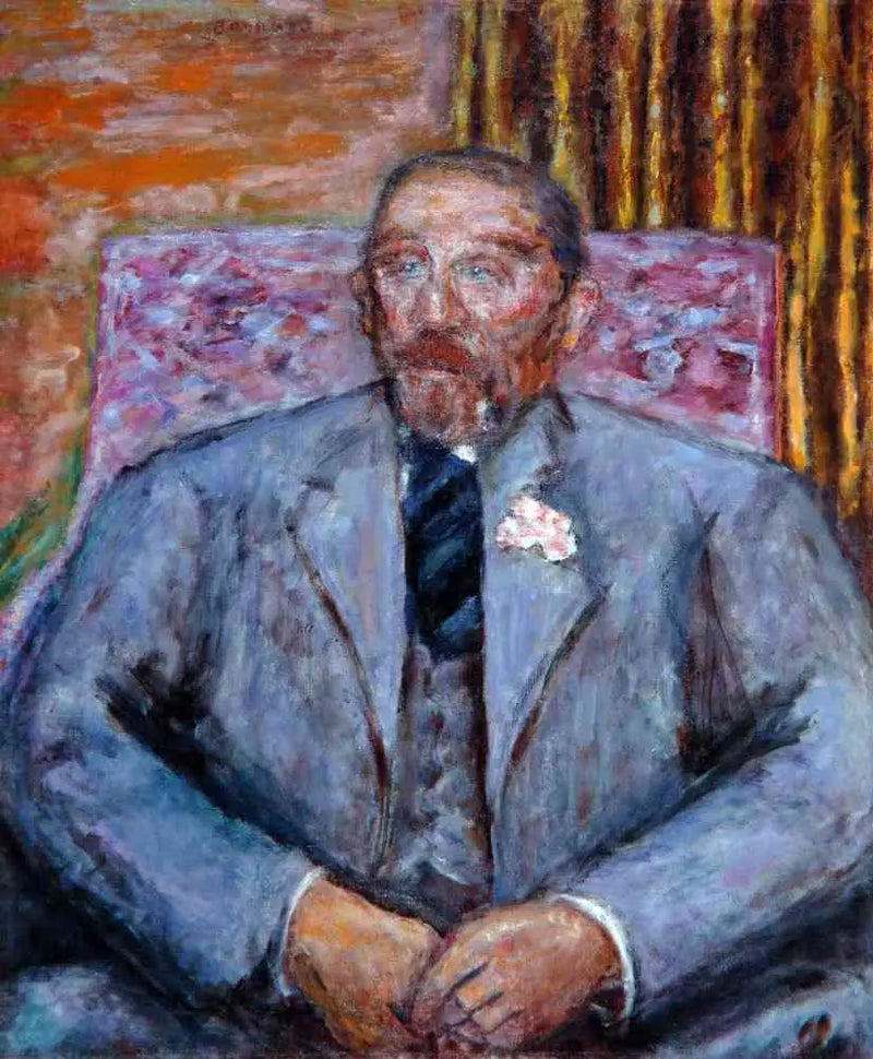 Portret van de heer Monteux - Pierre Bonnard