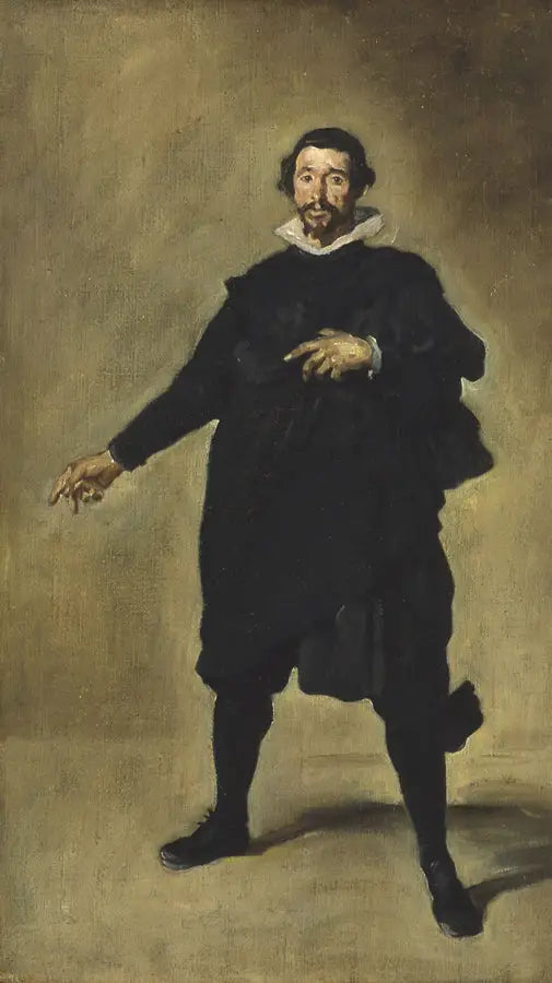Portret van Pablillos de Valladolid, nar van Filips IV - Édouard Manet