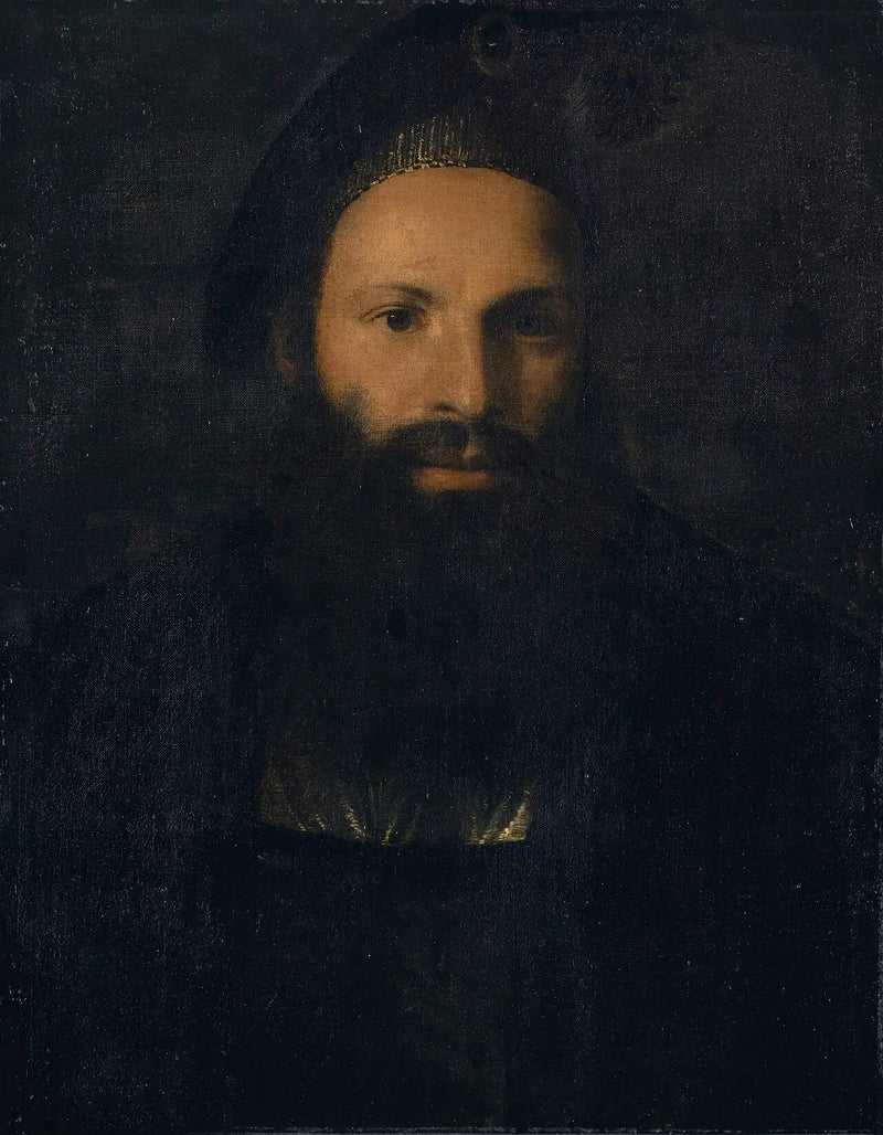 Portret van Pietro Aretino - Titian