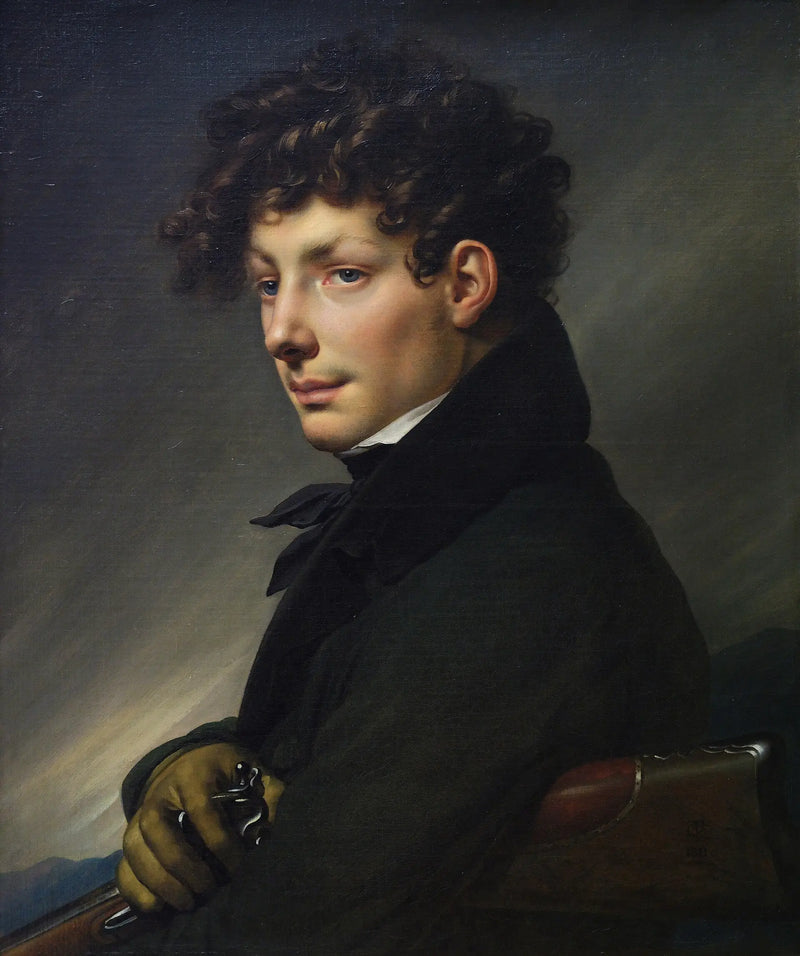 Portret van een jonge man in jagerkostuum - Anne-Louis Girodet

Source:
Portrait de jeune homme en chasseur - Anne-Louis Girodet