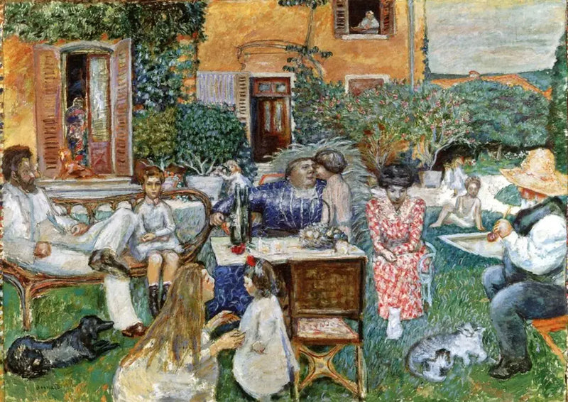 Portret van de familie Terrasse - Pierre Bonnard