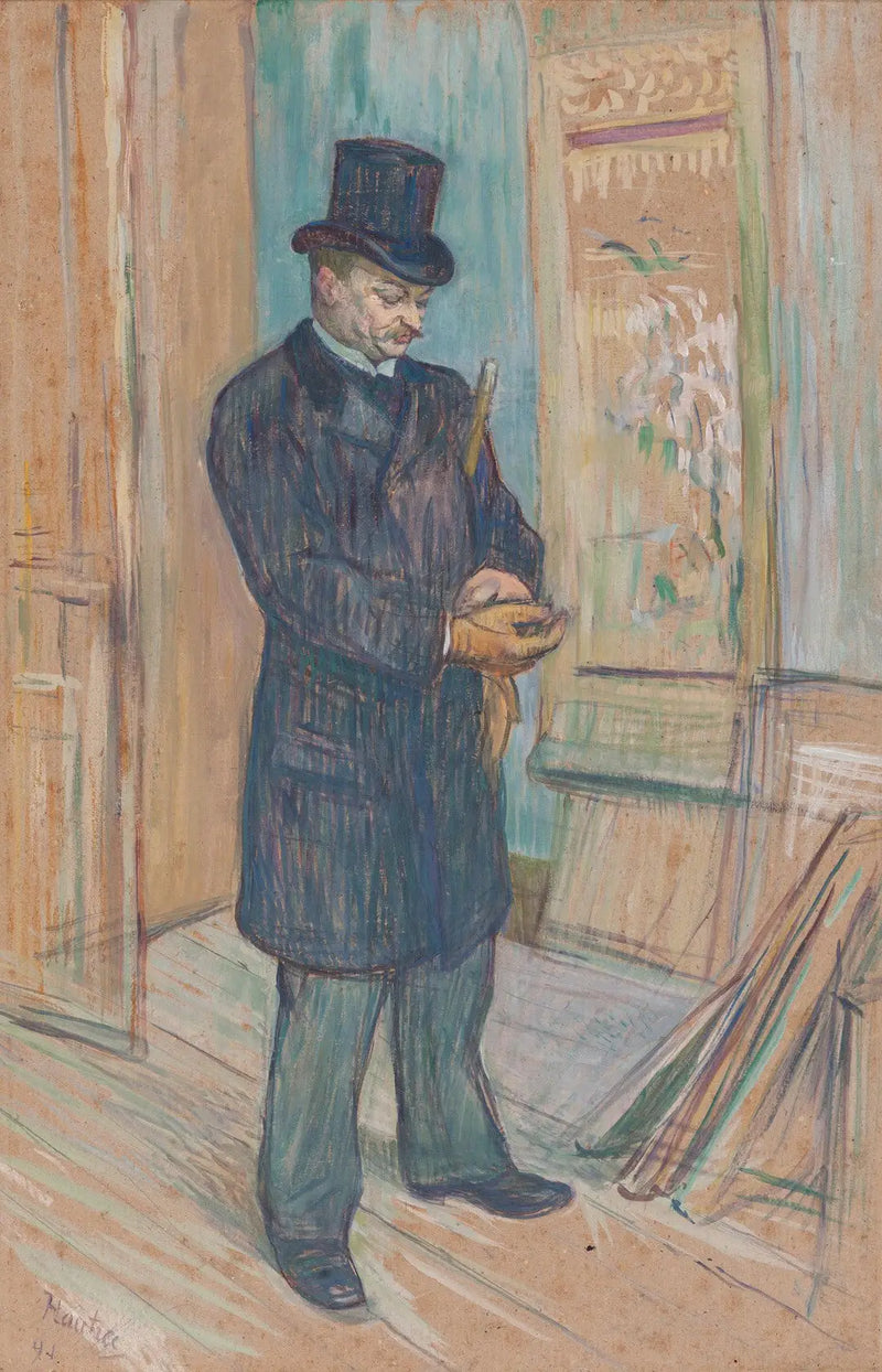 Portret van Dr. Henri Bourges - Henri de Toulouse-Lautrec