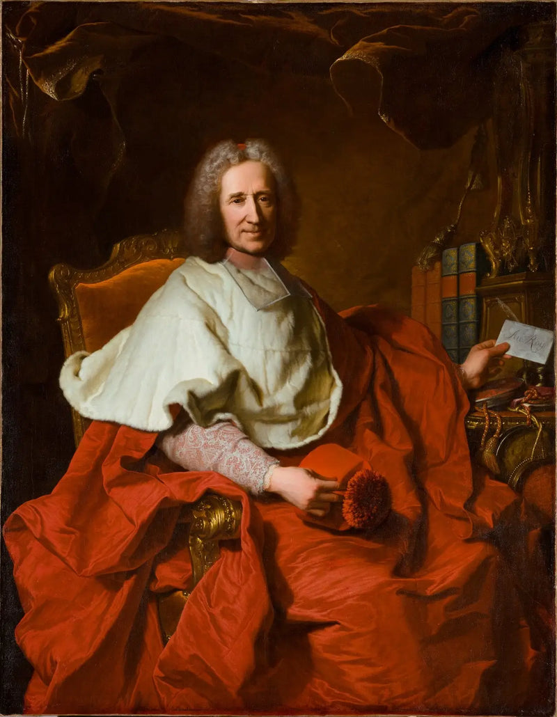 Portret van kardinaal Guillaume Dubois - Hyacinthe Rigaud