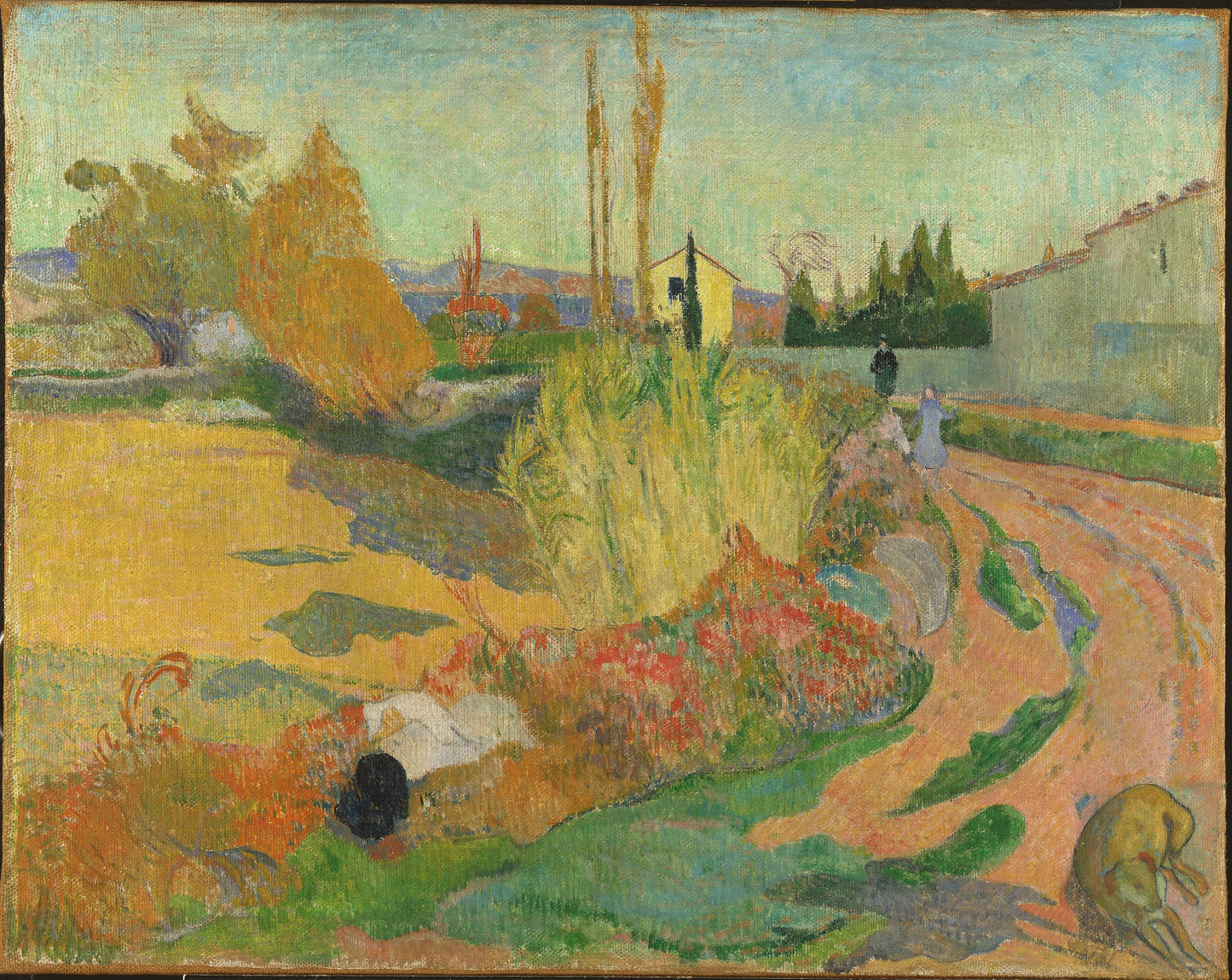 Dichtbij Arles, of De Mas d'Arles - Paul Gauguin