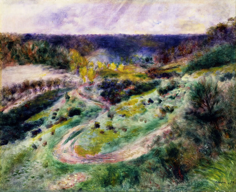 Route de Wargemont - Pierre-Auguste Renoir