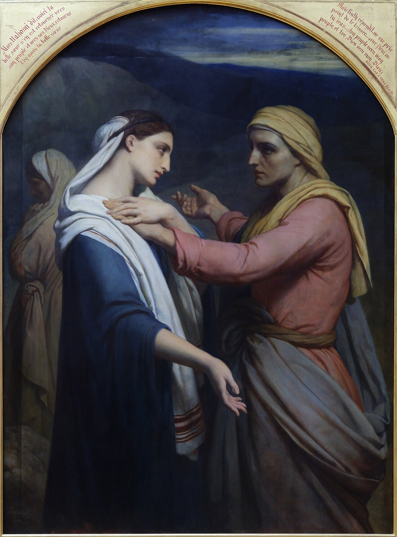 Ruth en Noémi, 1855 - Ary Scheffer