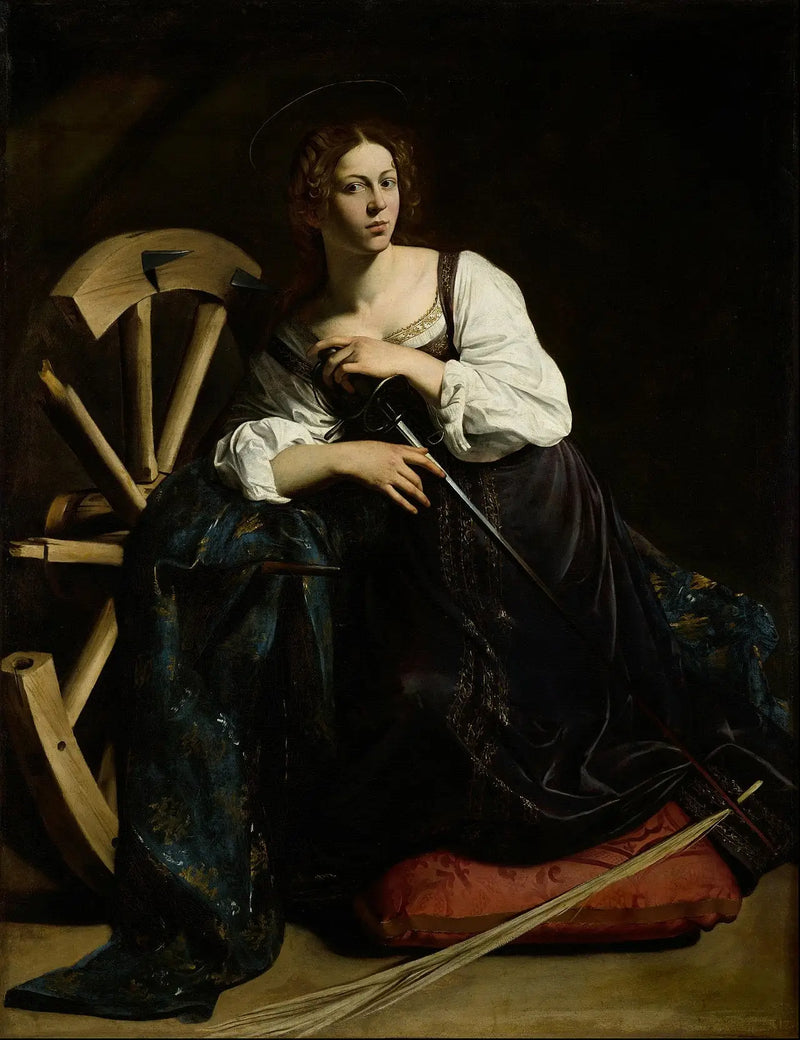 Heilige Catharina van Alexandrië - Caravaggio