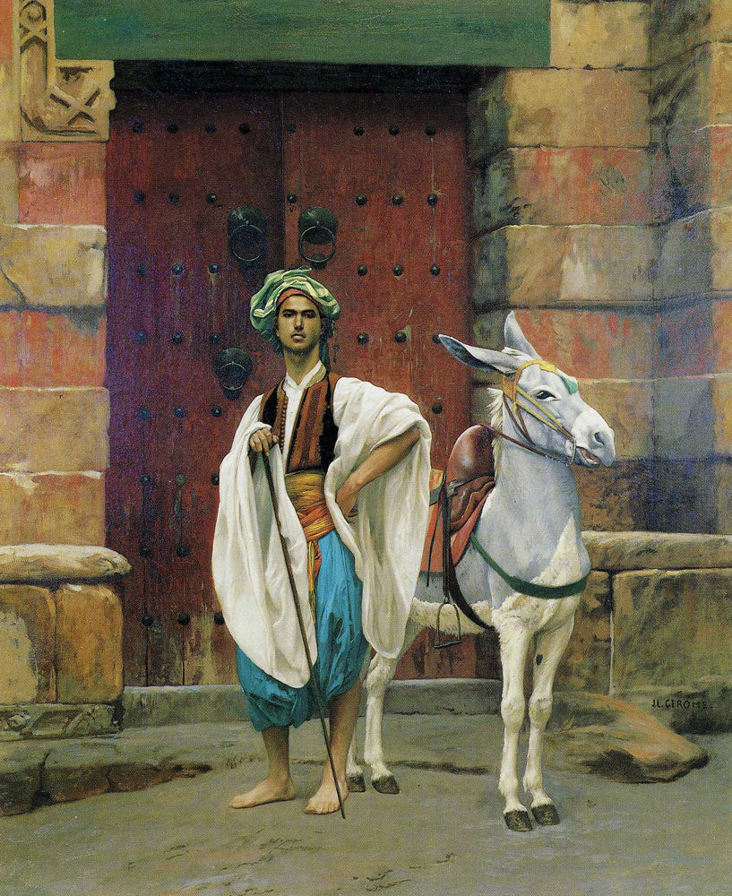Saïs en zijn ezel - Jean-Léon Gérôme
