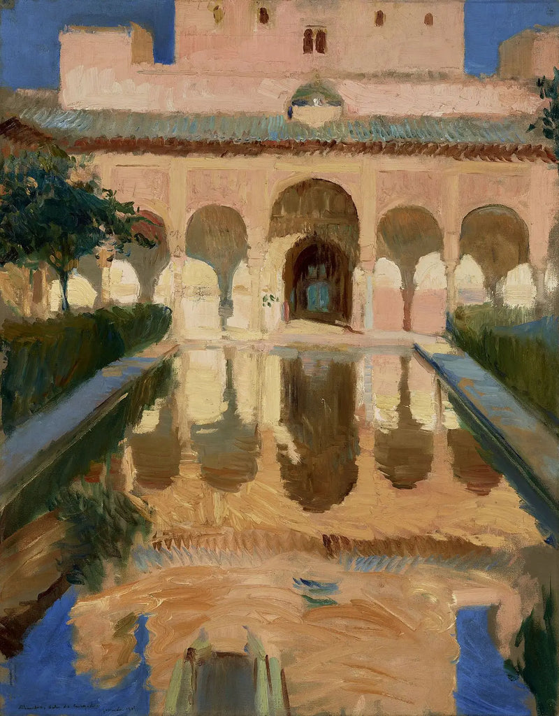 Ambassadeurszaal, Alhambra, Granada - Joaquín Sorolla