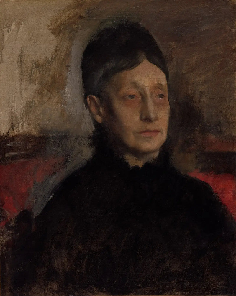 Stefanina Primicile Carafa, markiezin van Cicerale en hertogin van Montejasi - Edgar Degas