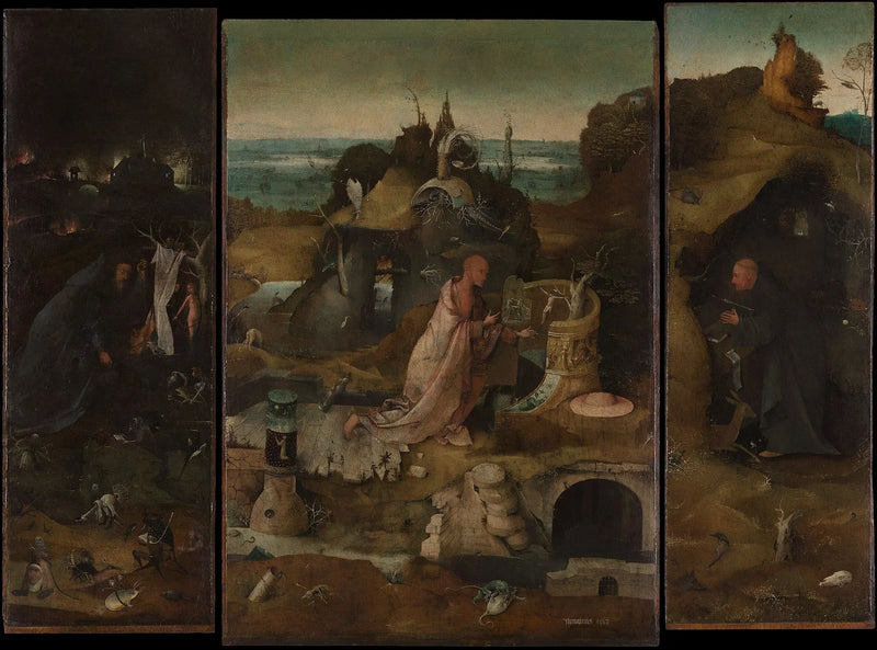 Triptych van de kluizenaars - Hieronymus Bosch