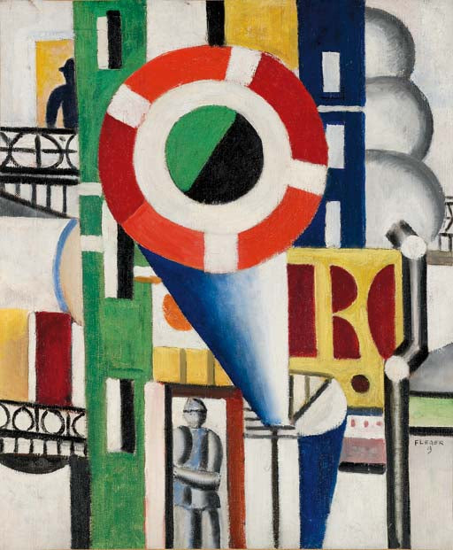 Un disque dans la ville - Fernand Léger