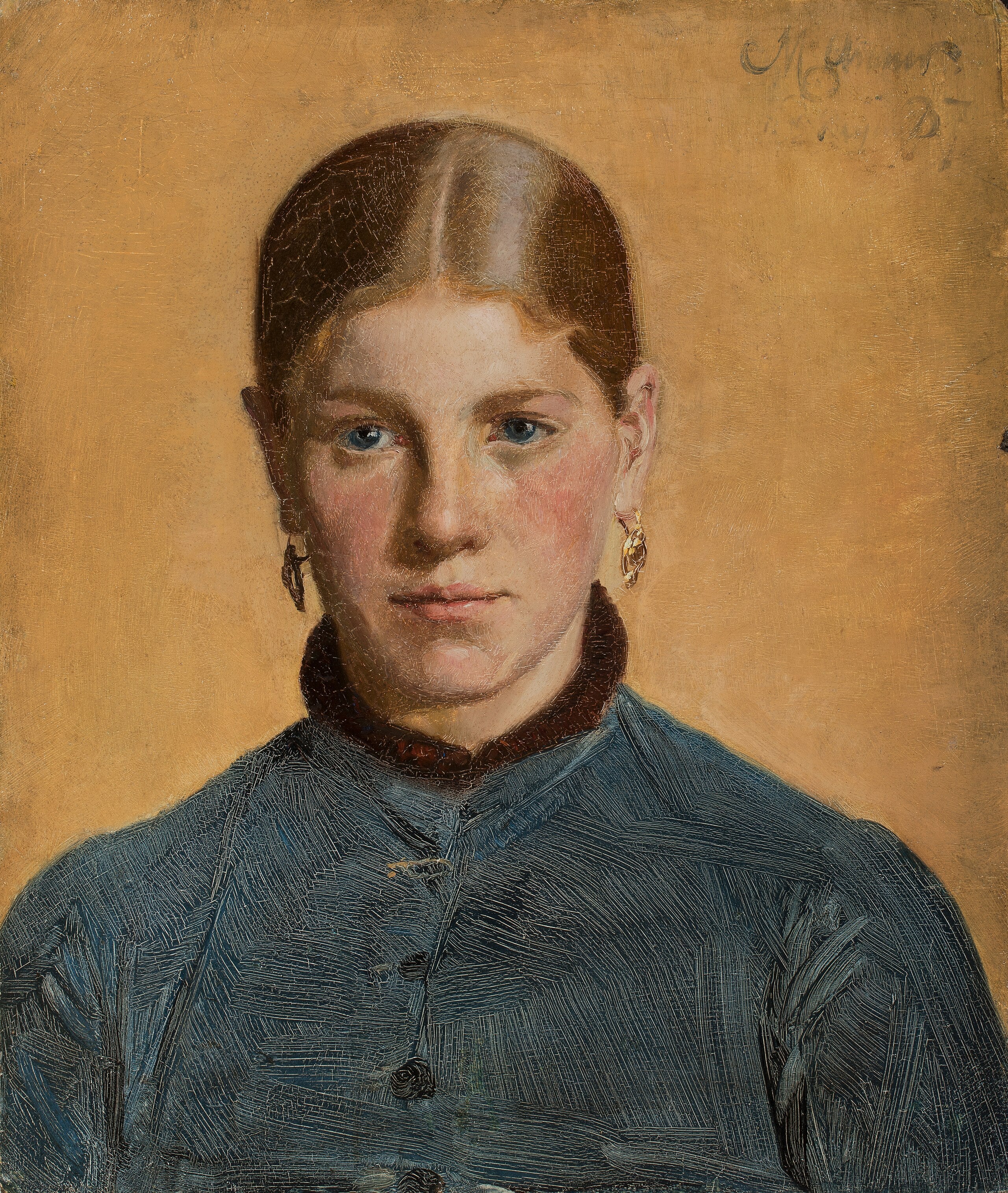 Une jeune femme de Skagen, Maren Sofie Olsen - Michael Peter Ancher