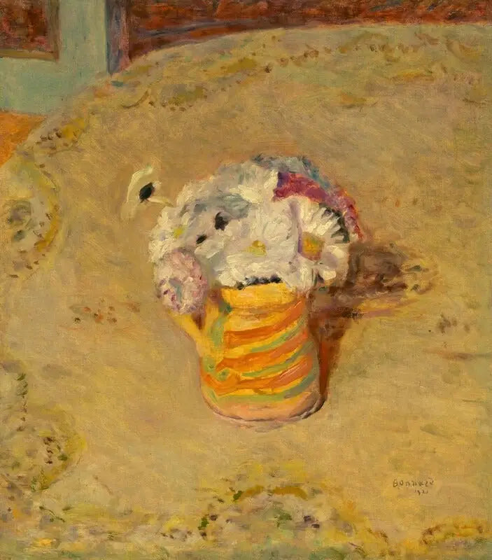 Vaasje met bloemen - Pierre Bonnard