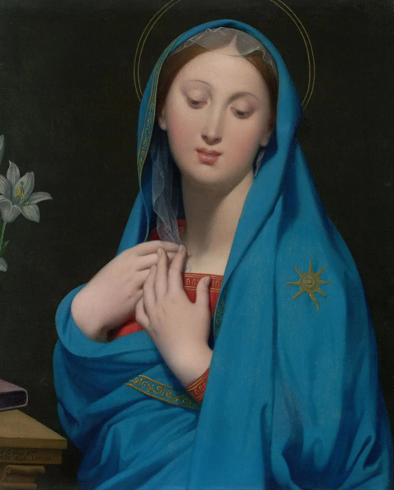 Maagd van de Adoptie - Jean-Auguste-Dominique Ingres