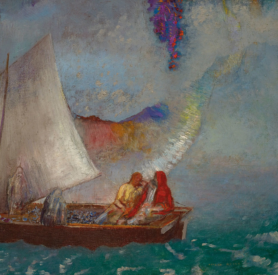 De Grijze Zeil - Odilon Redon