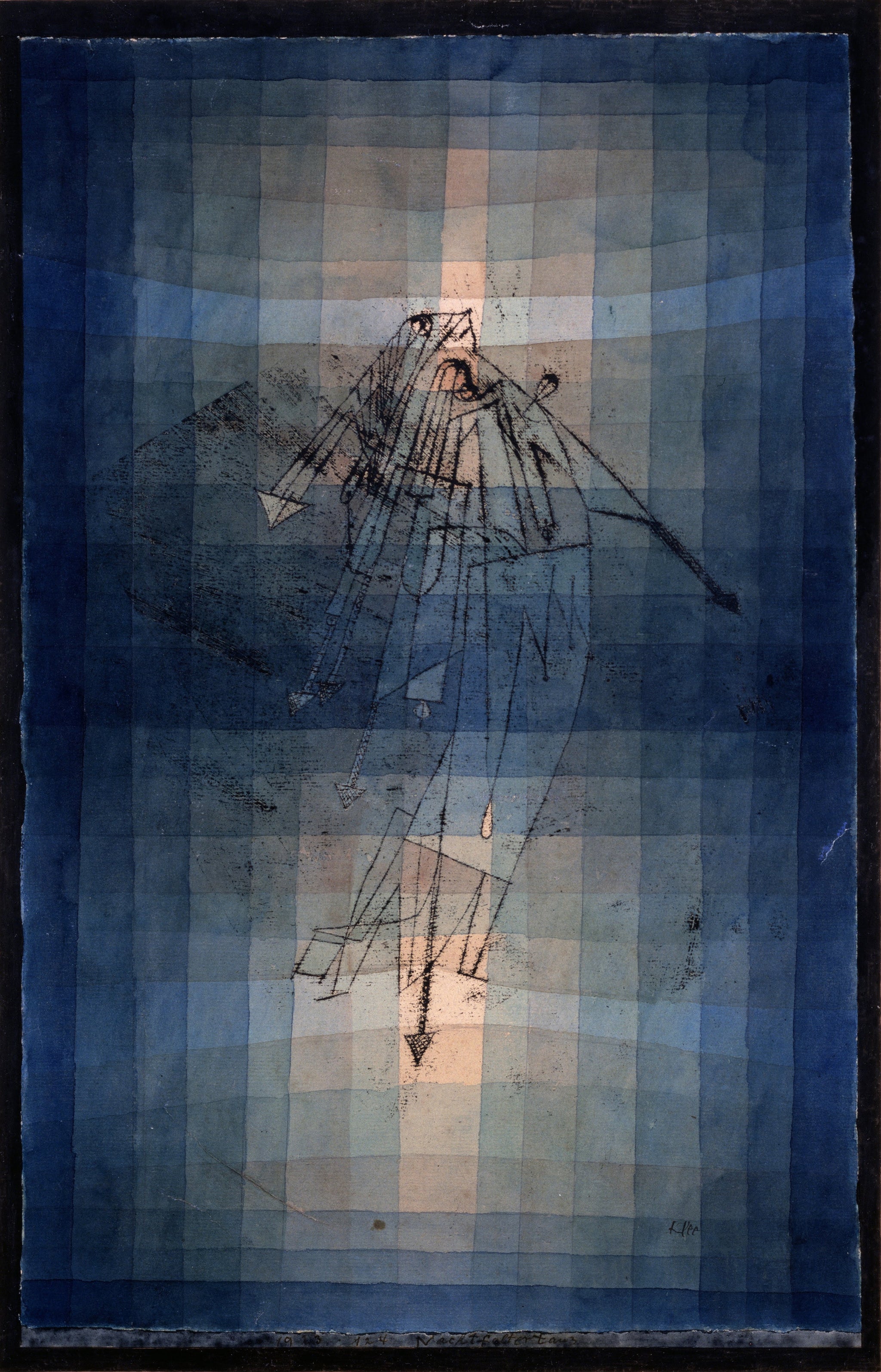Dance of the Moth — Paul Klee