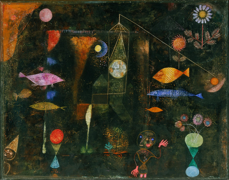 Magie van de vissen - Paul Klee