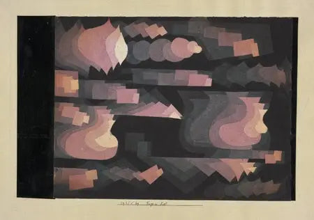 Fuga in het rood - Paul Klee