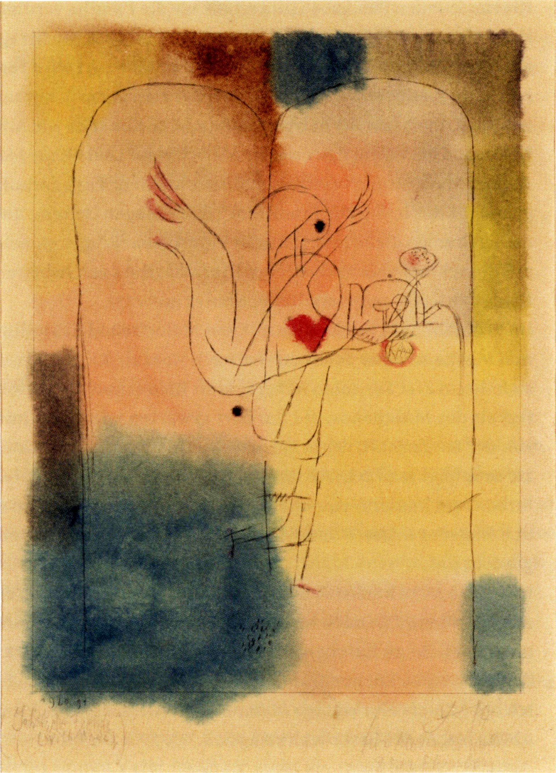 After 1915,29. Angel Serves the Desired — Paul Klee
