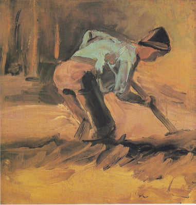 Boer aan het graven - Vincent van Gogh