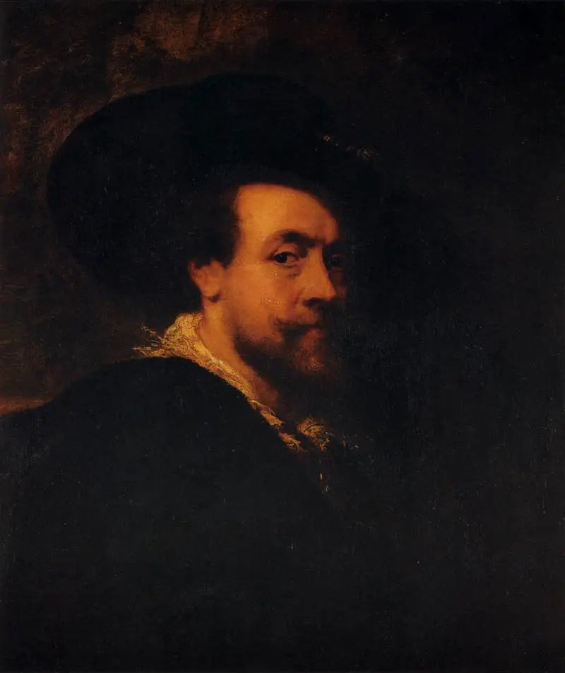 Autoportrait avec chapeau - Peter Paul Rubens - Alpha Reproduction