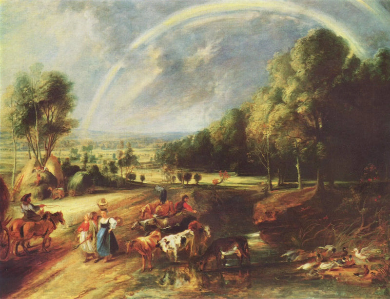 Het regenbooglandschap (1640) - Peter Paul Rubens