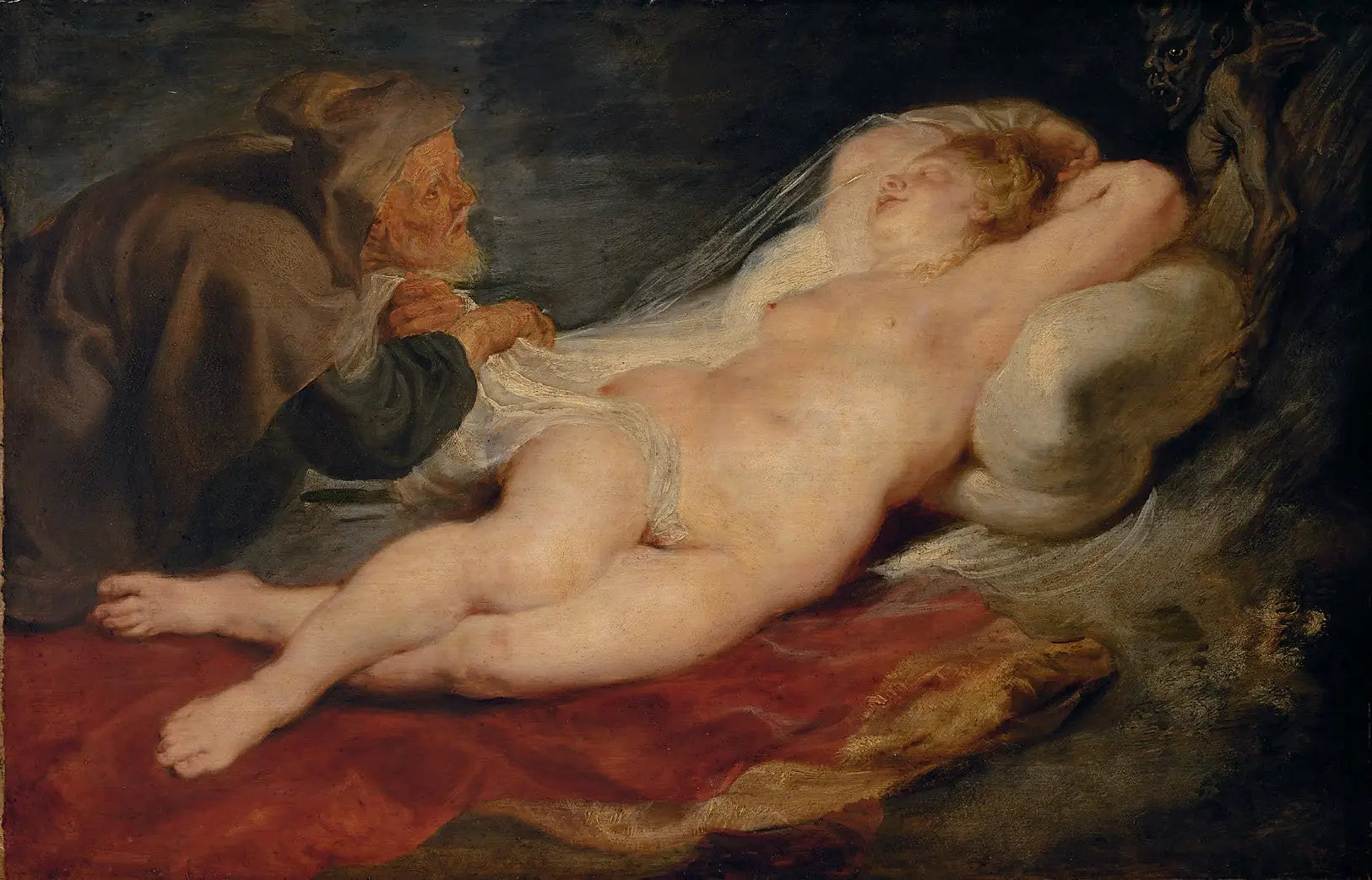 Angélique et l’Ermite - Peter Paul Rubens - Alpha Reproduction