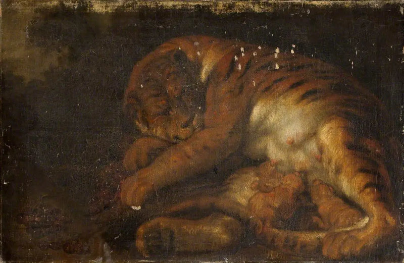 Tijgerin en haar kleintjes - Peter Paul Rubens
