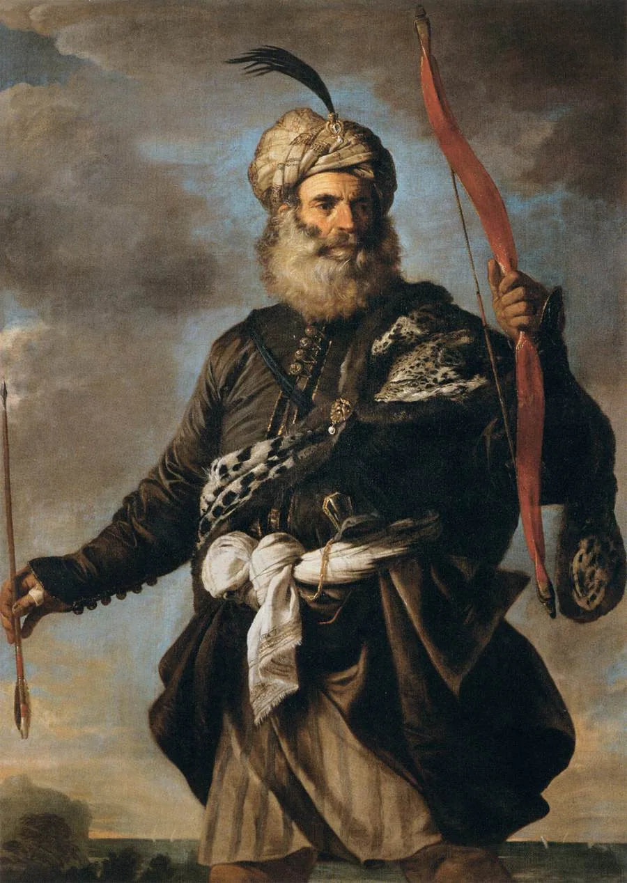 Guerrier oriental - Pier Francesco Mola image 1 reproduction réalisée par Alpha Reproduction
