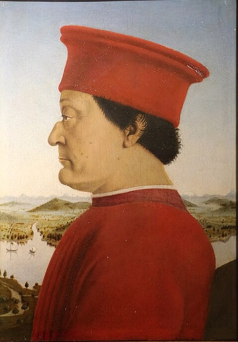 Portret van Frédéric de Montefeltro – Piero della Francesca (rond 1472)