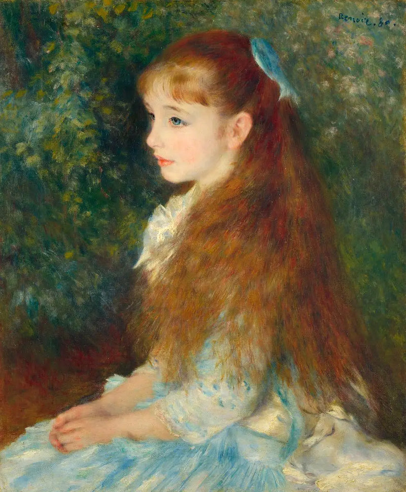 Portret van Irène Cahen d'Anvers - Pierre-Auguste Renoir