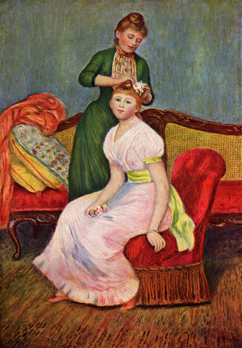 De Coiffure - Pierre-Auguste Renoir