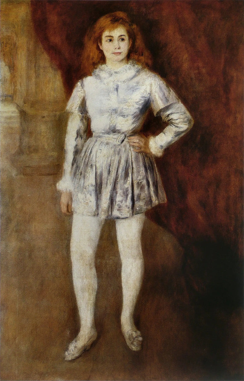 Mevrouw Henriot in travestie - Pierre-Auguste Renoir