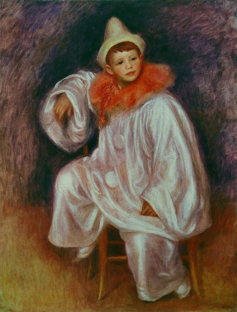 De Witte Pierrot - Pierre-Auguste Renoir