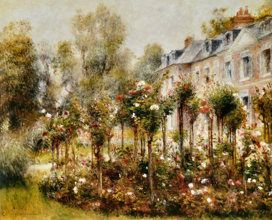 🌹 Rozenhof in Wargemont – Pierre-Auguste Renoir (1879)