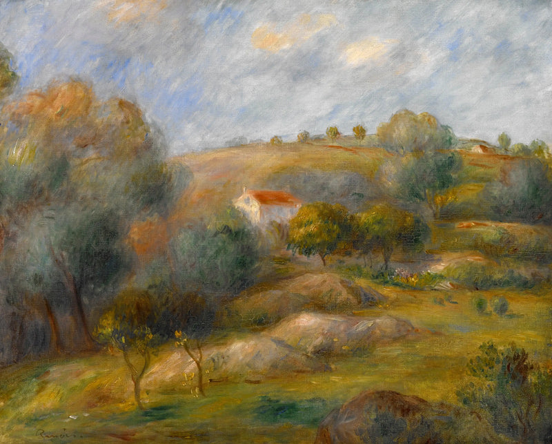 Lente in Essoyes - Pierre-Auguste Renoir