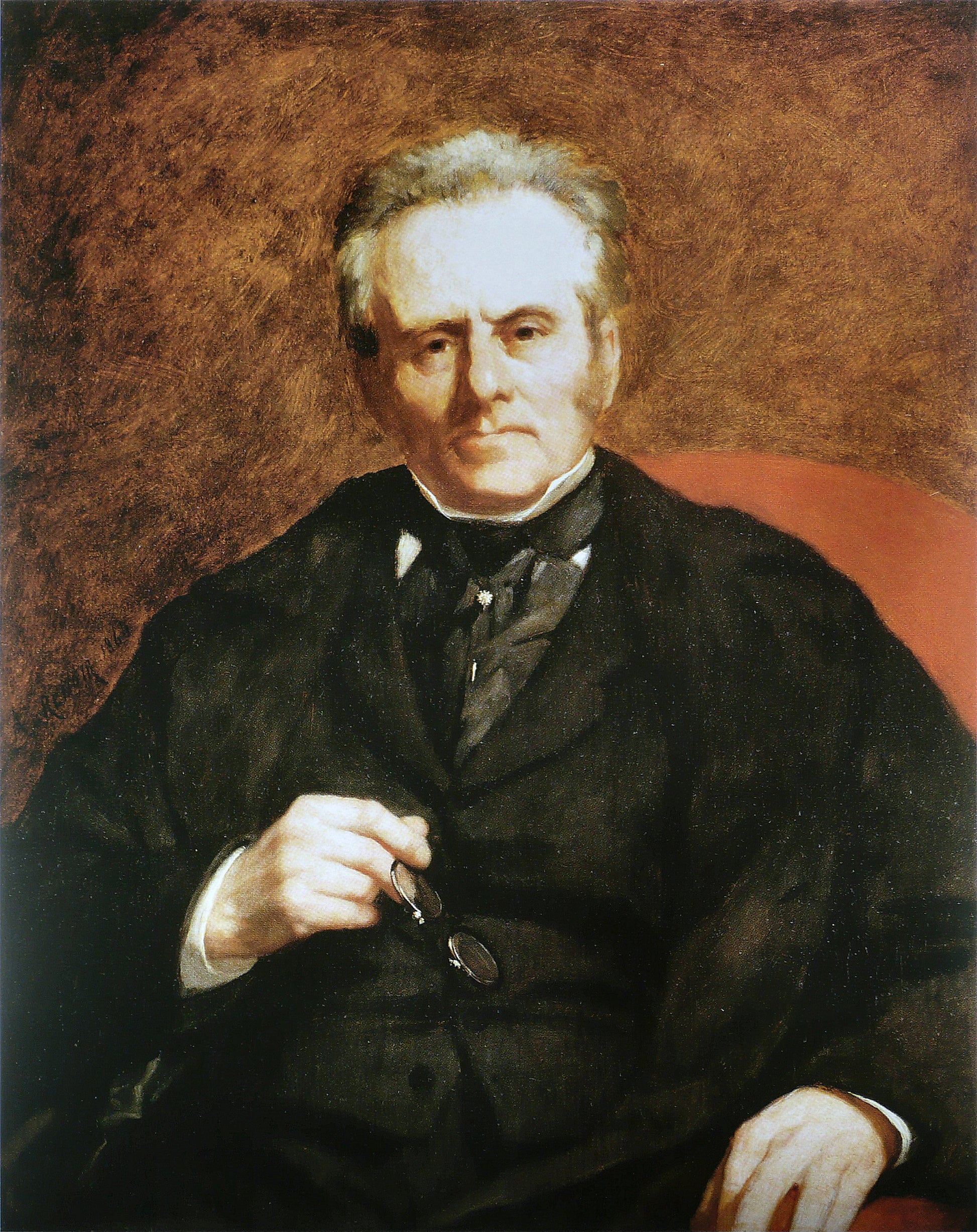Reproduction du tableau « Portrait de William Sisley - Pierre-Auguste Renoir » par Alpha Reproduction en peinture à l’huile