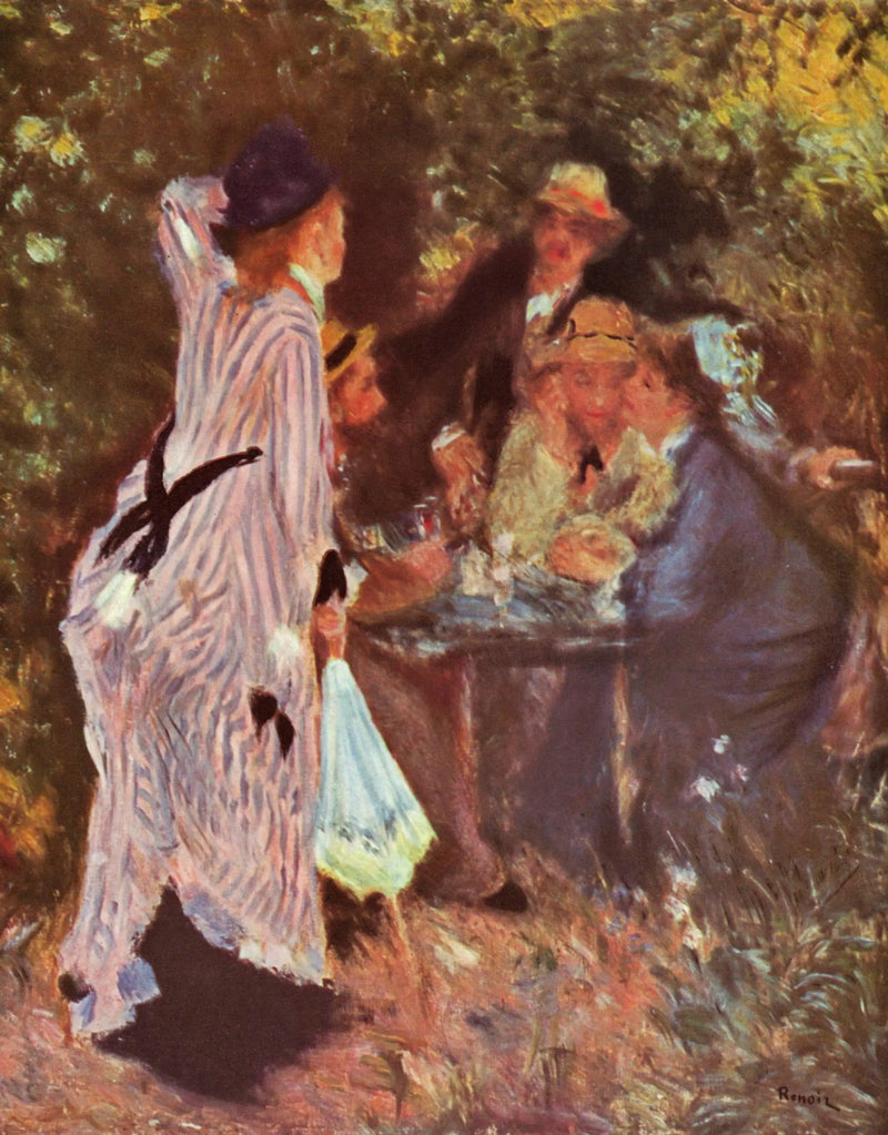In de tuin - Pierre-Auguste Renoir