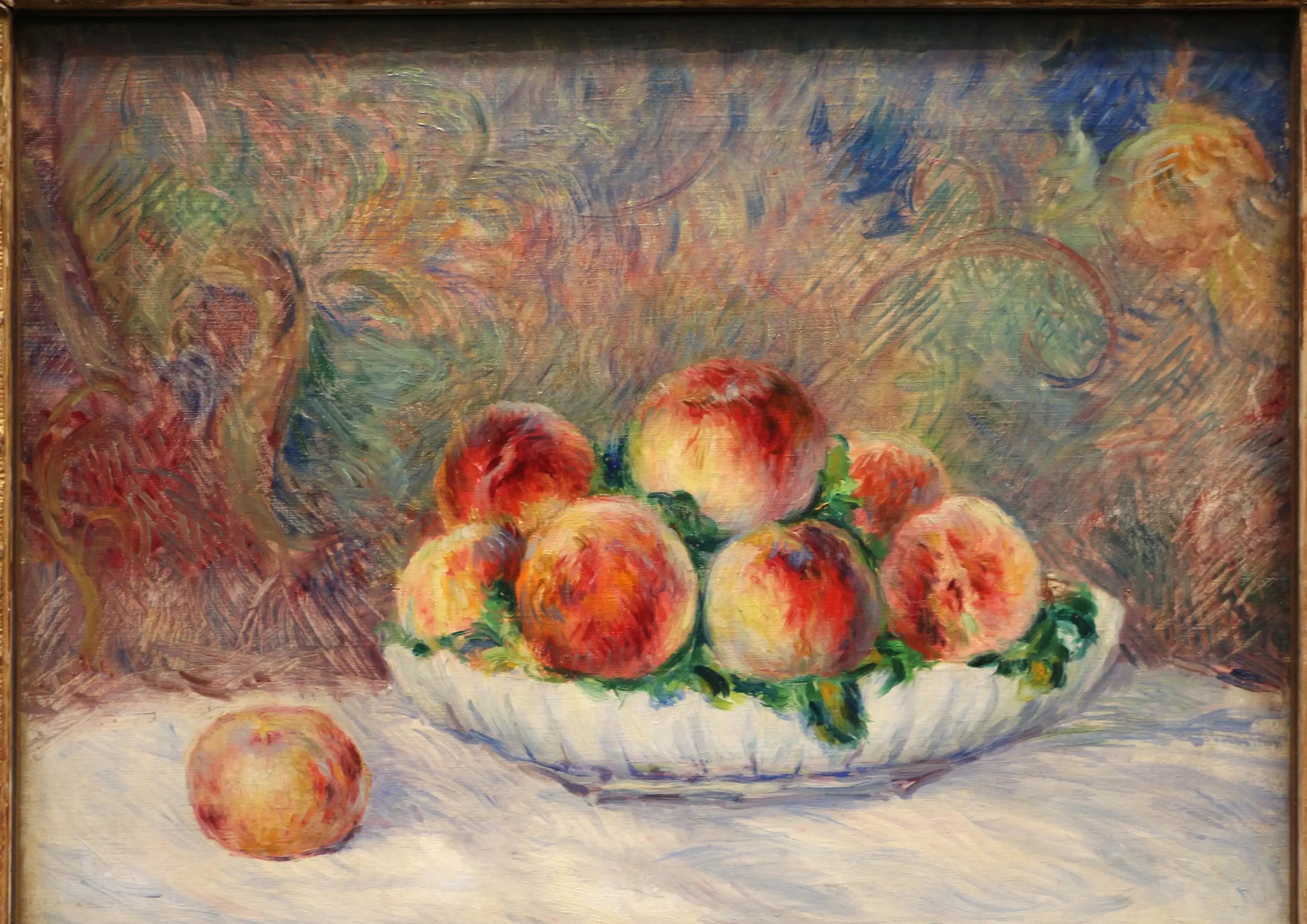 Reproduction du tableau « Pêches - Pierre-Auguste Renoir » par Alpha Reproduction en peinture à l’huile