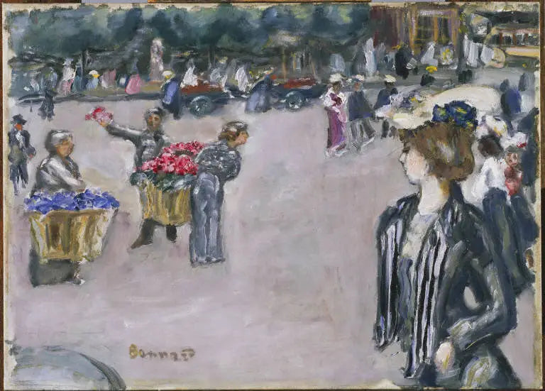 Beweging van de straat - Pierre Bonnard