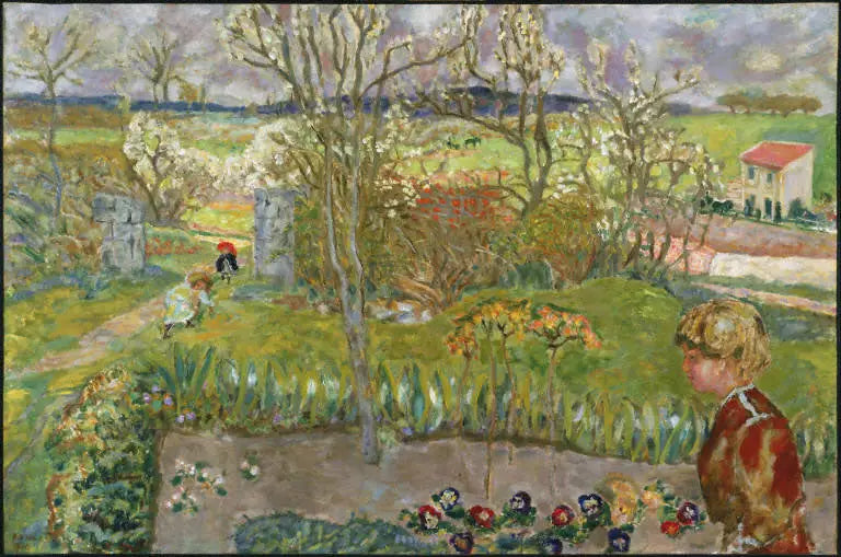 Begin van de lente - Pierre Bonnard