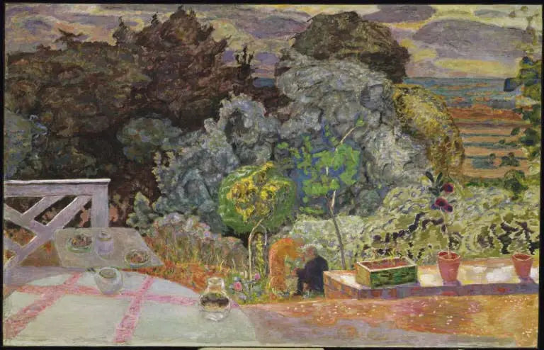Het terras - Pierre Bonnard