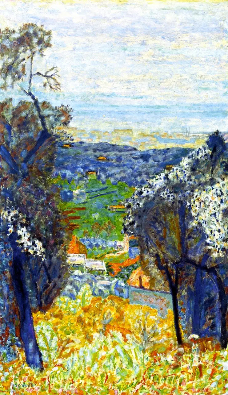 Landschap van de Midi - Pierre Bonnard